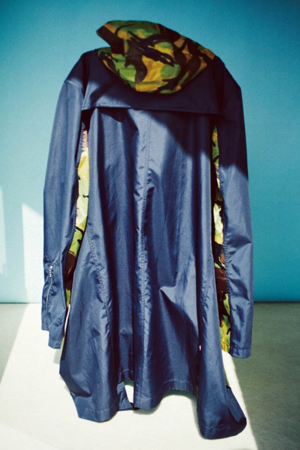 SOPHNET.×FOX UMBRELLAS soutien collar rain coat 