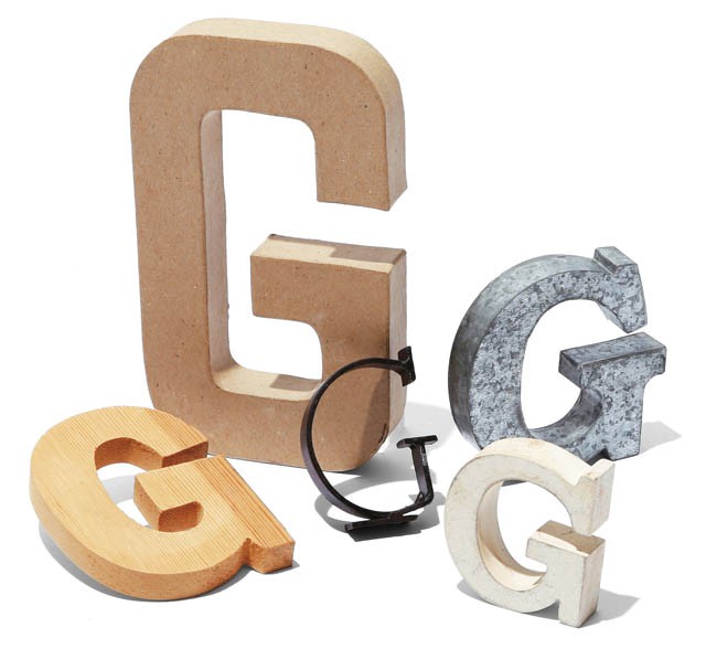 BRAND  UNKNOW ITEM  「G」Lettered Singns 