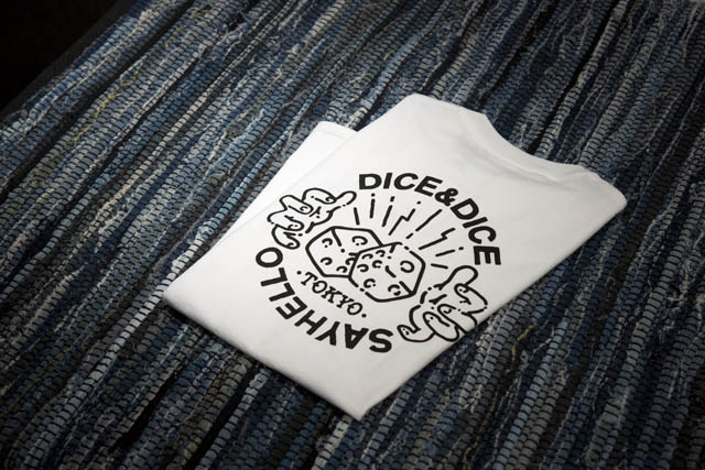 BRAND SAYHELLO×Dice&Dice ITEM 別注Tシャツ 