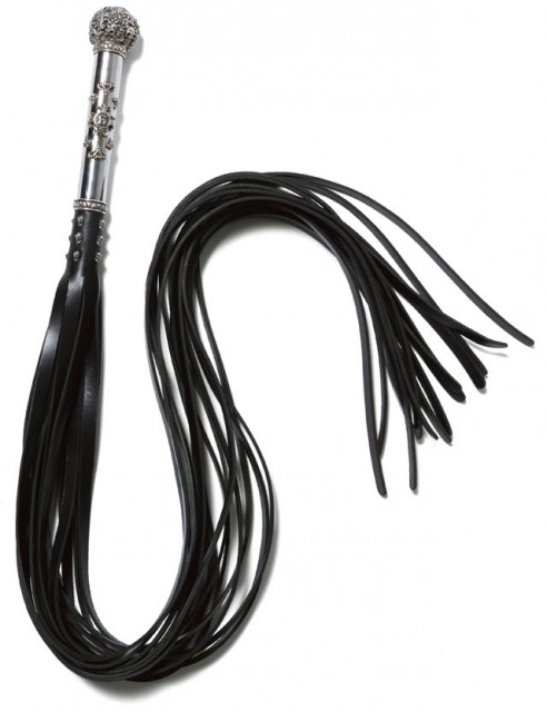 BRAND  BILL WALL  LEATHER ITEM  LEATHER WHIP 