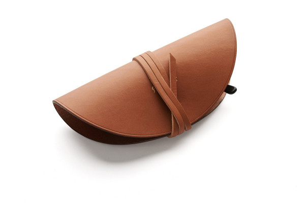 pouch palsサングラスケースbrown 