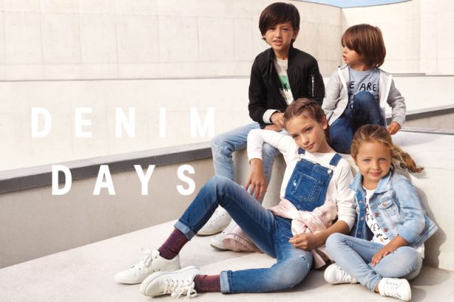 H&Mの「DENIM DAYS 」キャンペーン　キッズ 