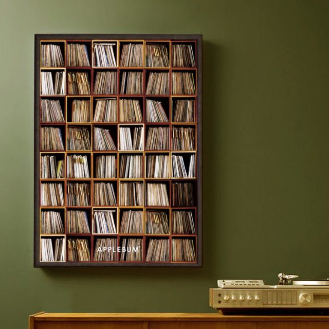 "Record Shelf" Poster (A1 Size) 