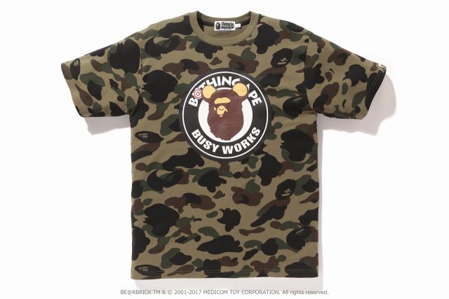 A BATHING APE® ｘ BE@RBRICKコラボ第二弾Tシャツ 
